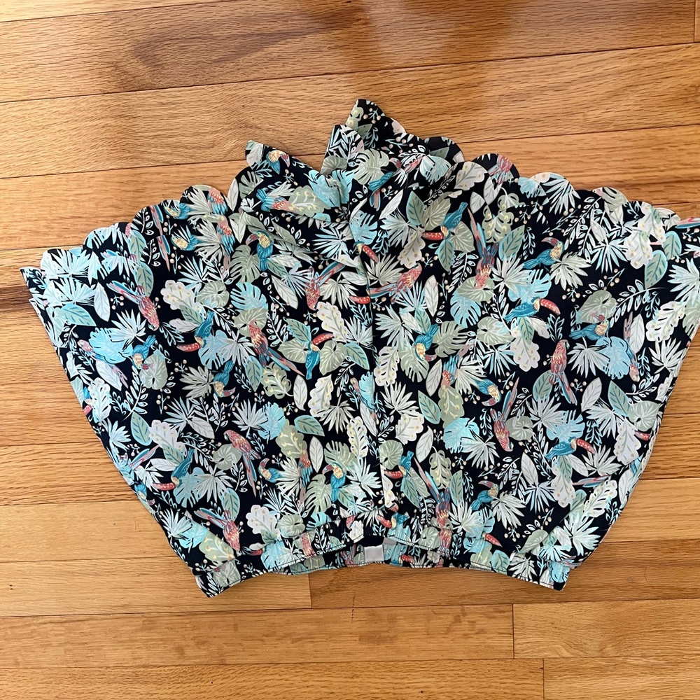 Floral Print Skirt